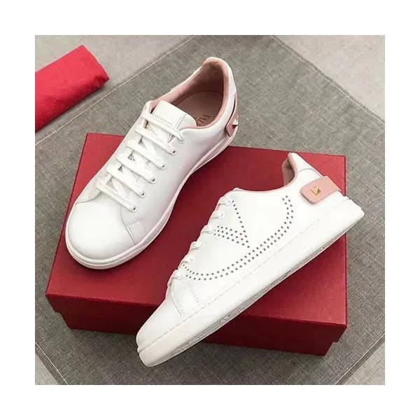 Valentino 2019 Mm / Wm Leather Sneakers - 발렌티노 201… - 1