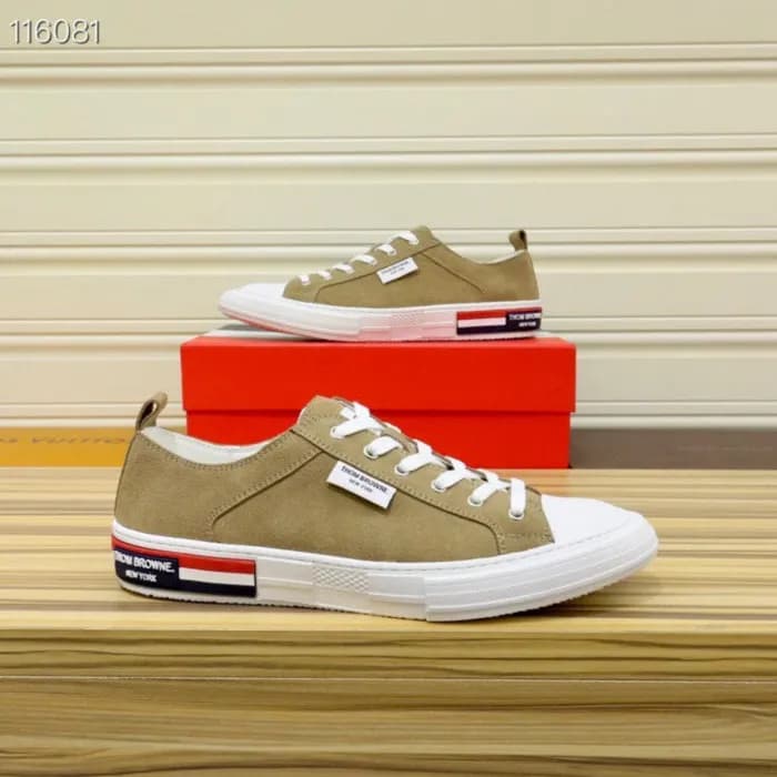 Thom Brown 2024 Mens Leather Sneakers - 톰브라운 2024 … - 1