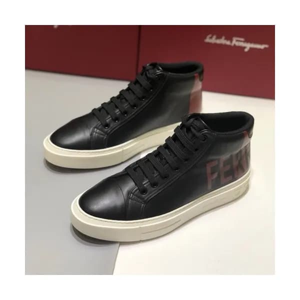 Ferragamo 2019 Mens Leather Sneakers - 페라가모 2019 남… - 1