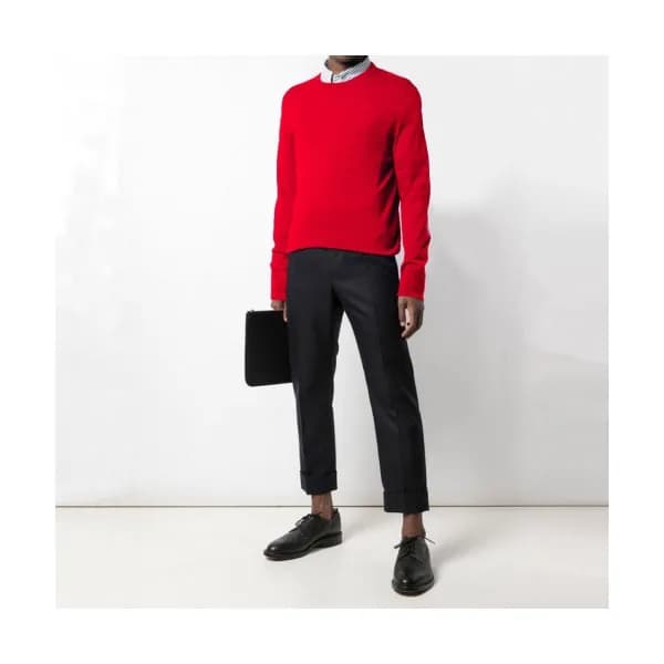 Thom Browne 2019 Mens Strap Crew-neck Sweater - 톰브… - 1