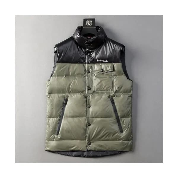 Moncler 2019 Mens Patch Logo Modern Down Padding V…