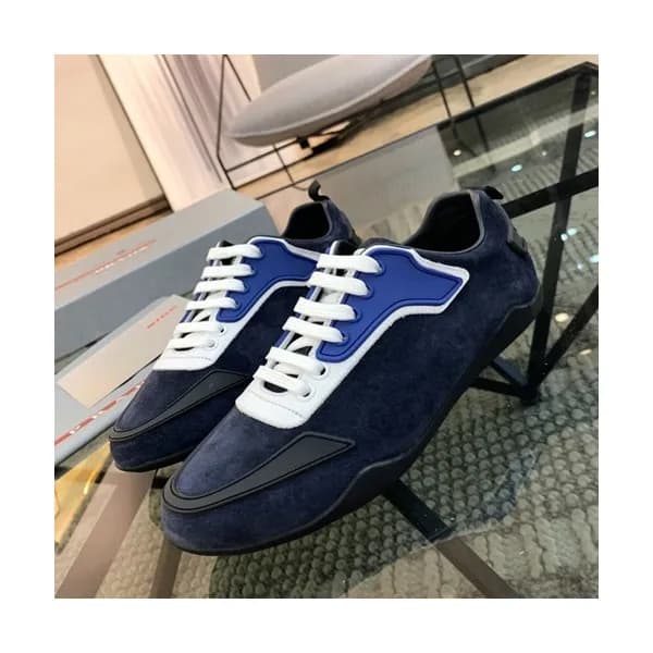 Prada 2019 Mens Leather Sneakers - 프라다 2019 남성용 레더… - 1