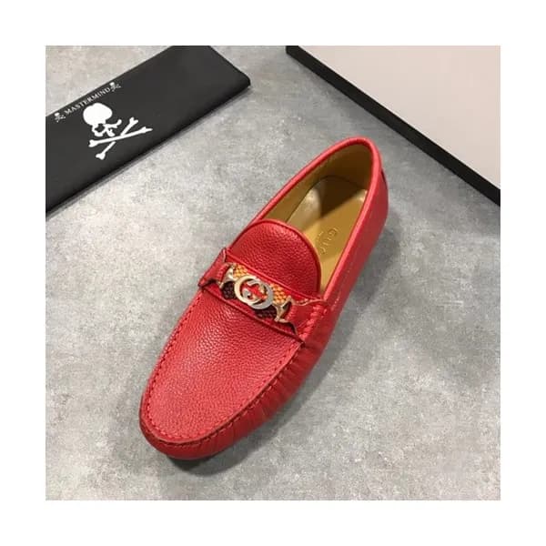 Gucci 2019 Mens Leather Loafer - 구찌 2019 남성용 레더 로퍼… - 1