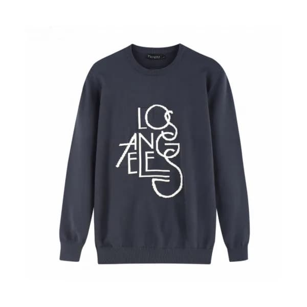 Louis vuitton 2019 Mens Basic Crew-neck Wool Sweat… - 1