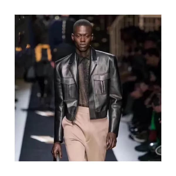 Fendi 2019 Mens Casual Leather Jacket - 펜디 2019 남성… - 1