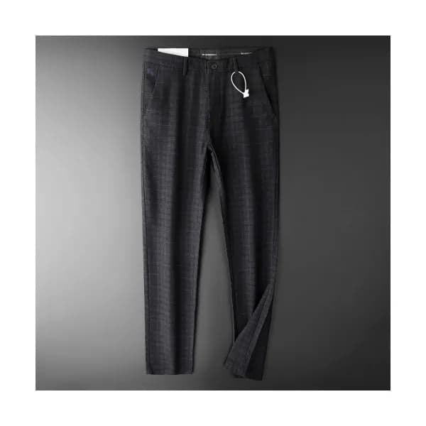 Burberry 2019 Mens Business Classic Cotton Pants -… - 1