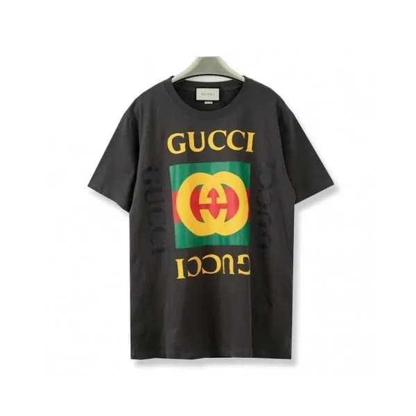 [매장판]Gucci 2019 Mm/Wm Logo Cotton Short Sleeved Ts… - 1