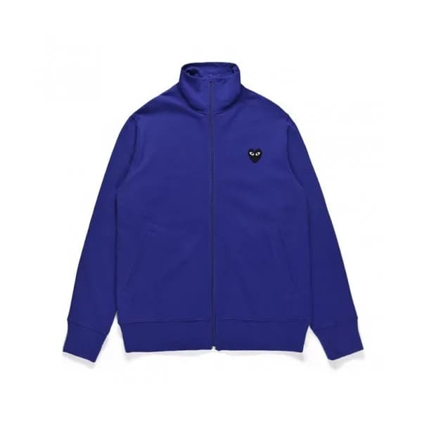 Cdgplay 2019 Unisex Logo Cotton Zip-up Tshirts - 꼼… - 1