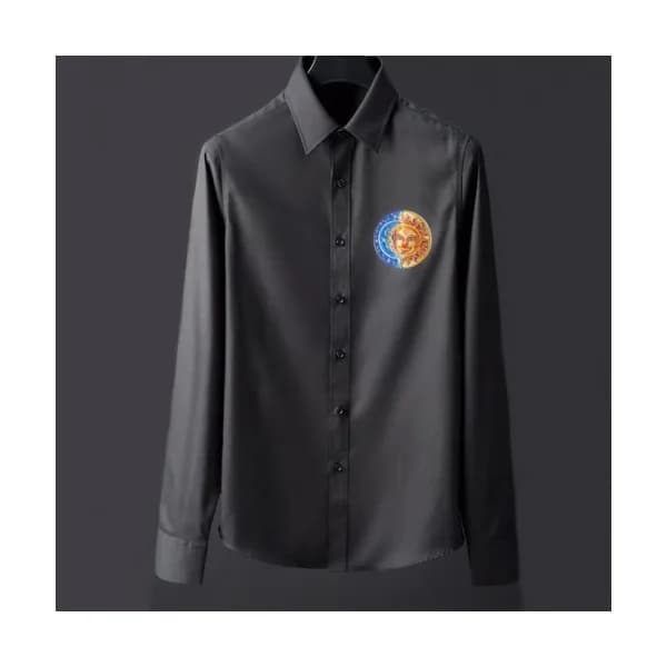 [베르사체]Versace 2019 Mens Medusa Logo Cotton Shirts … - 1