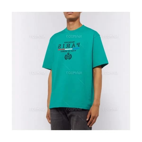 [발렌시아가]Balenciaga 2020 Mm/Wm Logo Cotton Short Sle… - 1