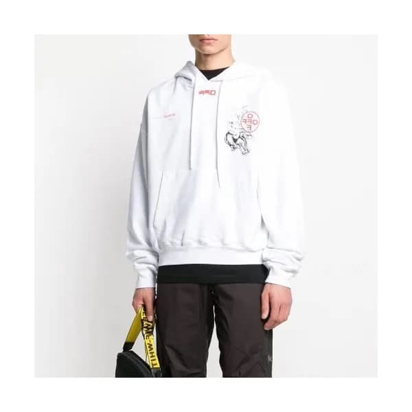 [오프화이트]Off-white 2020 Mm/Wm Logo Cotton Oversize H… - 1