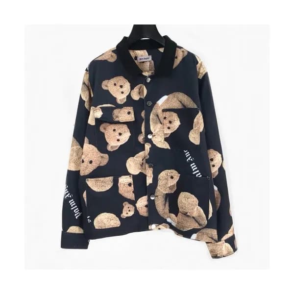 Palm Angels 2020 Mens Teddy Bear Cotton Jackets - … - 1