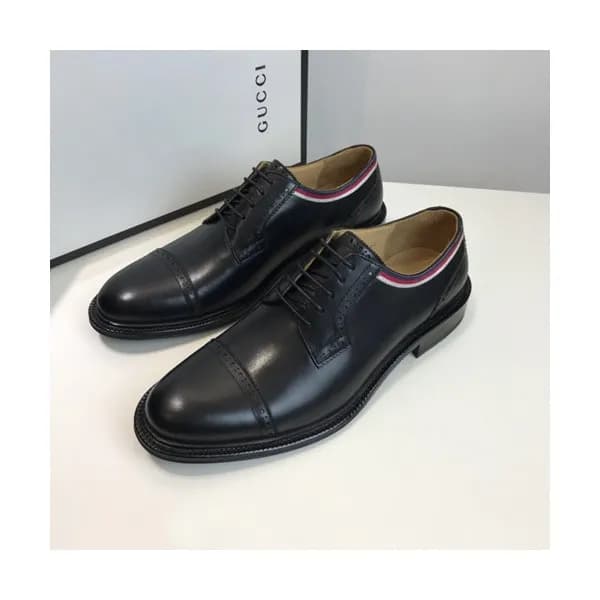 Gucci 2020 Mens Leather Oxford Shoes - 구찌 2020 남성… - 1
