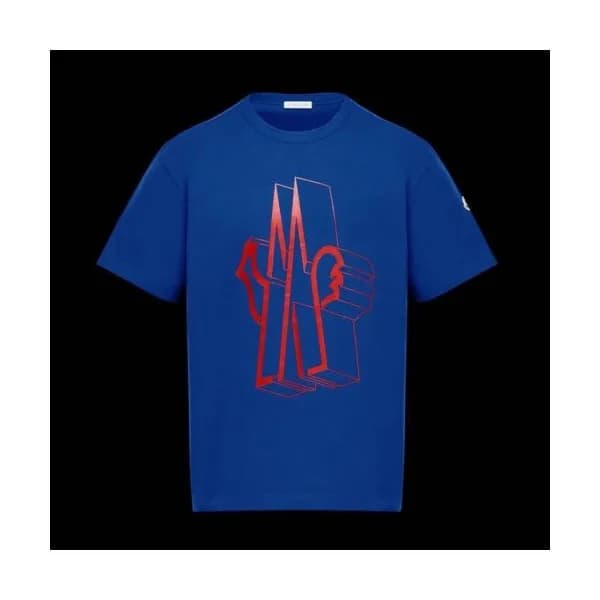 [매장판]Moncler 2020 Mens Logo Cotton Short Sleeved T… - 1