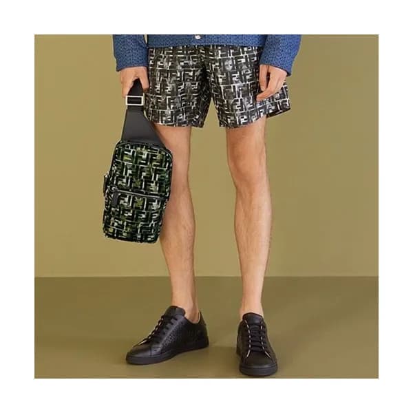 Fendi 2020 Nylon Hip Sack , 30cm - 펜디 2020 나일론 남여공… - 1