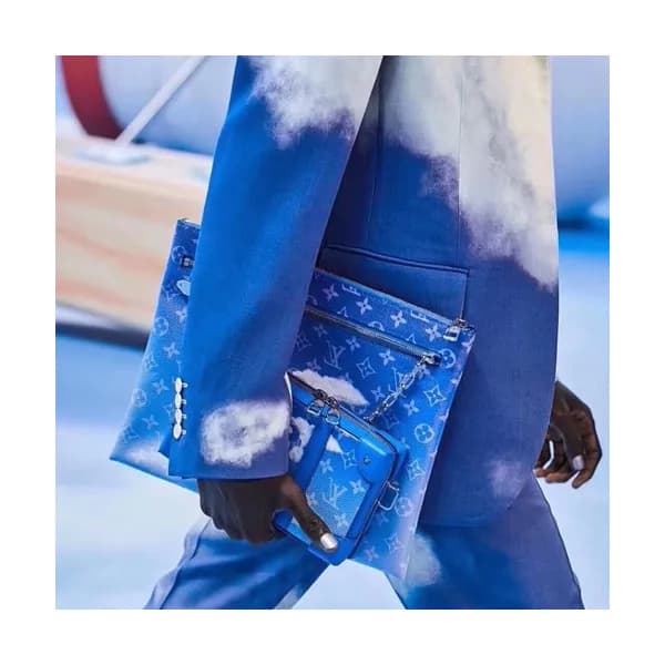 Louis Vuitton 2020 PVC Clutch Bag,36cm - 루이비통 2020… - 1