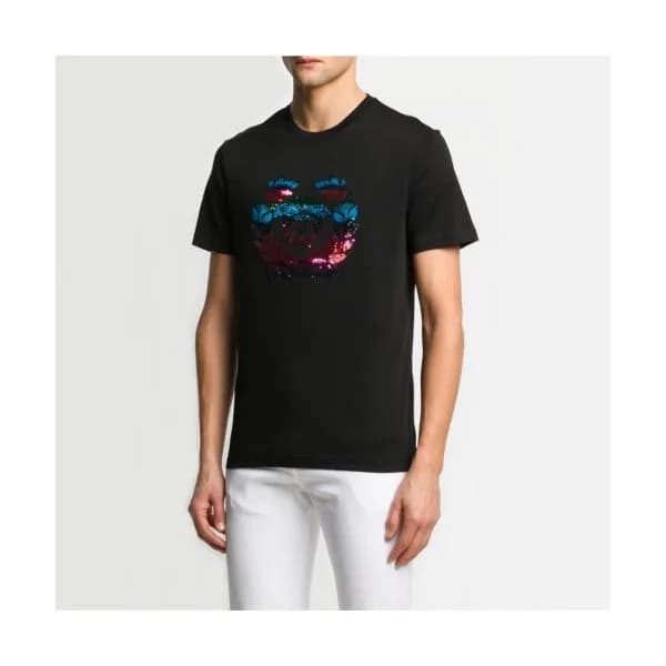 [베르사체]Versace 2020 Mens Logo Silket Short Sleeved … - 1