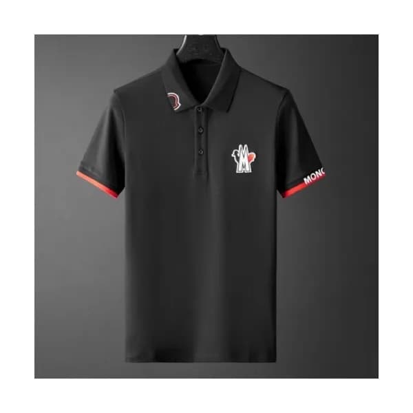 [매장판]Moncler 2020 Mens Logo Cotton Short Sleeved P… - 1