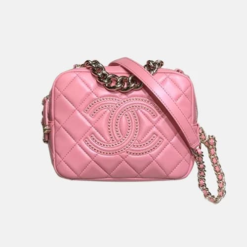 Chanel 2020 Leather Camera Chain Cross Bag,18CM - … - 1