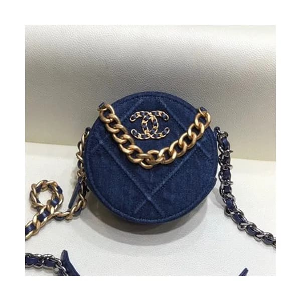 Chanel 2020 Women Denim Mini Cross Bag,12.5cm - 샤넬… - 1