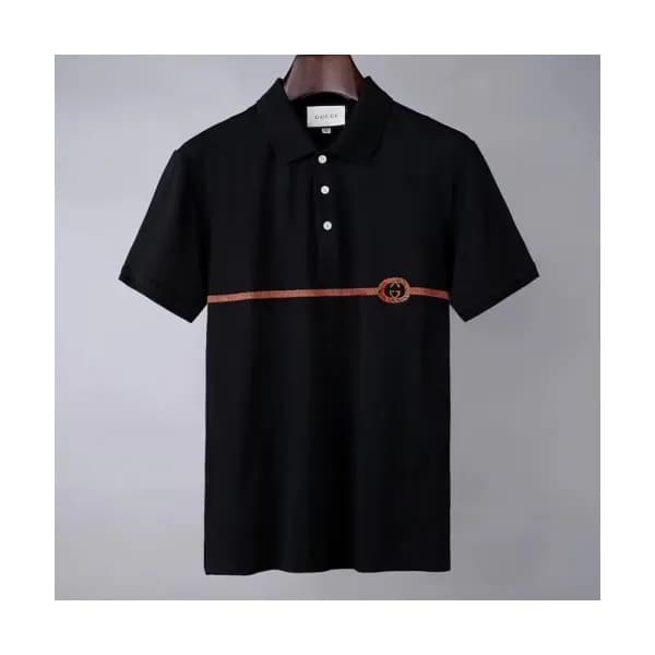 [매장판]Gucci 2020 Mens Logo Short Sleeved Polo Tshir… - 1