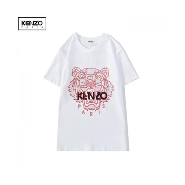[겐조]Kenzo 2020 Mm/Wm Tiger Cotton Short Sleeved Ts… - 1
