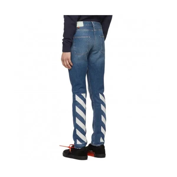 [오프화이트]Off-white 2020 Mens Logo Denim Jeans - 오프화이… - 1
