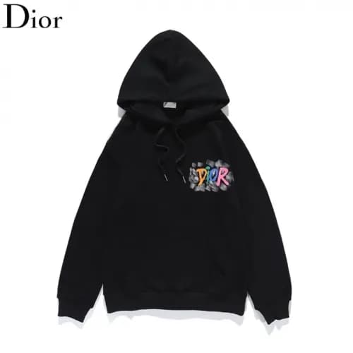 Dior 2020 Mm/Wm Logo Casual Cotton Hoodie - 디올 20… - 1
