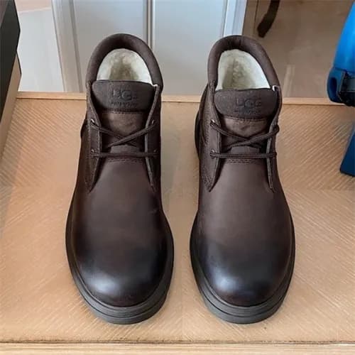 Ugg 2020 Men's Leather Wool Ankle Boots - 어그 2… - 1