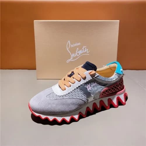 Christian Loubutin 2020 Men's Leather Sneakers… - 1