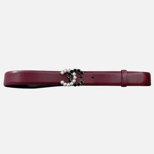 Chanel 2020 Women's Leather Belt - 샤넬 2020 여성용… - 1