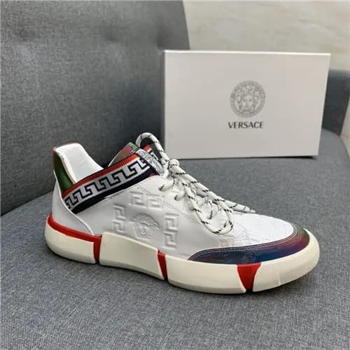 Versace 2021 Men's Leather Sneakers - 베르사체 202… - 1