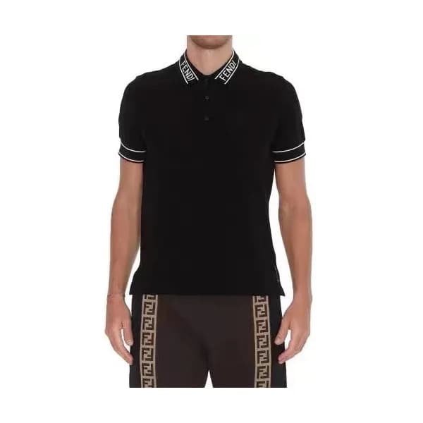[펜디]Fendi 2021 Mens Logo Casual Short Sleeved Tshi… - 1