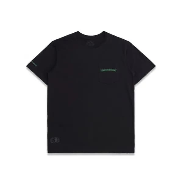 Chrome hearts Mens Logo Casual Short Sleeved Tshi… - 1