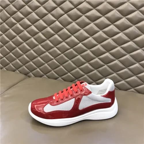 Prada 2021 Men's Leather Sneakers,PRAS0824 - 프… - 1