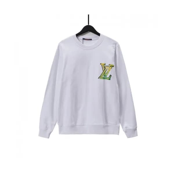 Louis vuitton Mens Casual Cotton Tshirts White -… - 1