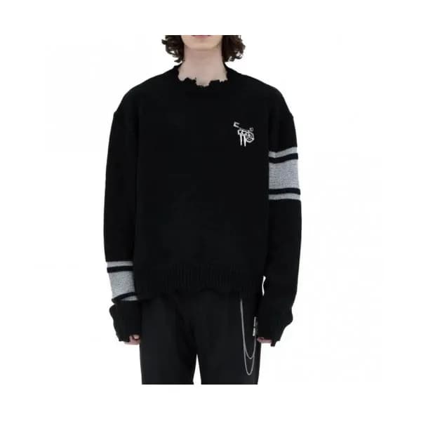 Mastermind Japan Mens Sweaters Black - 마스터마인드 재팬 2… - 1