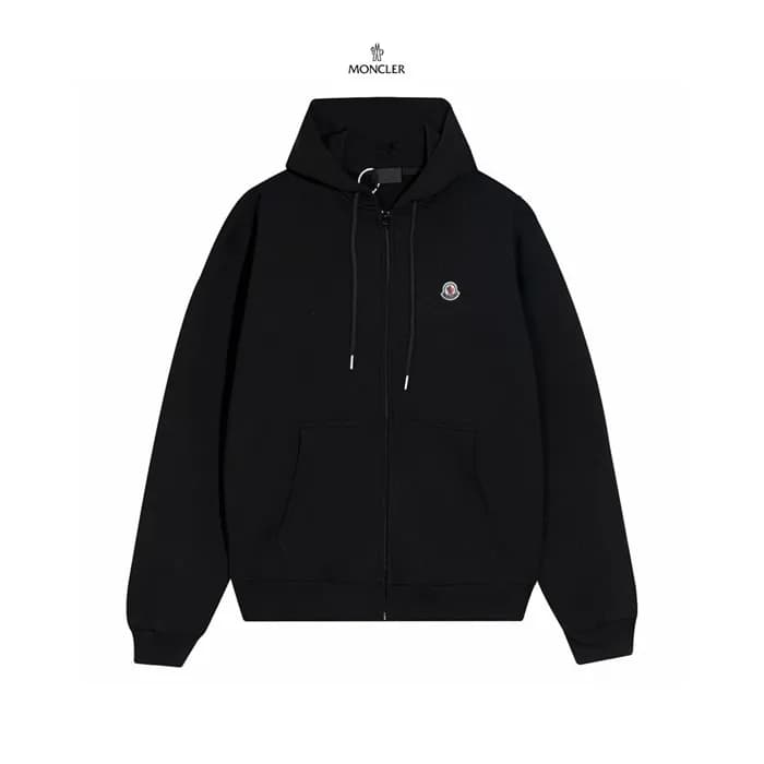 몽클레어 남성 베이직 후드 집업 - Moncler Mens Basic Hoodie - mo… - 1