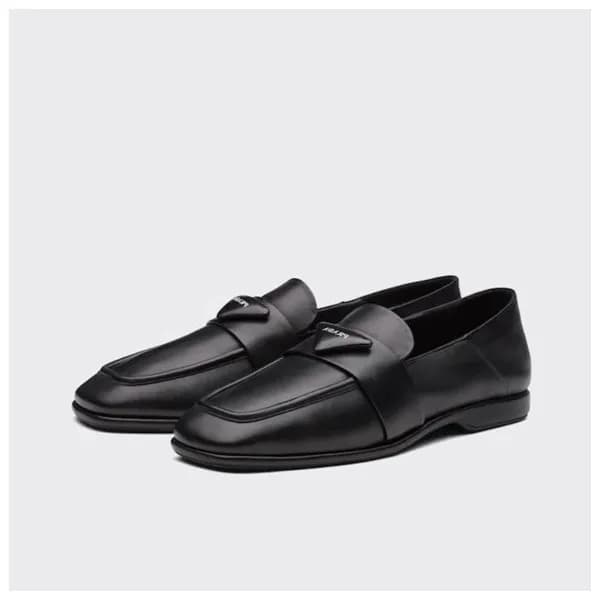 프라다 남성 클래식 블랙 로퍼 - Mens Black Loafer - pra02676x - 1