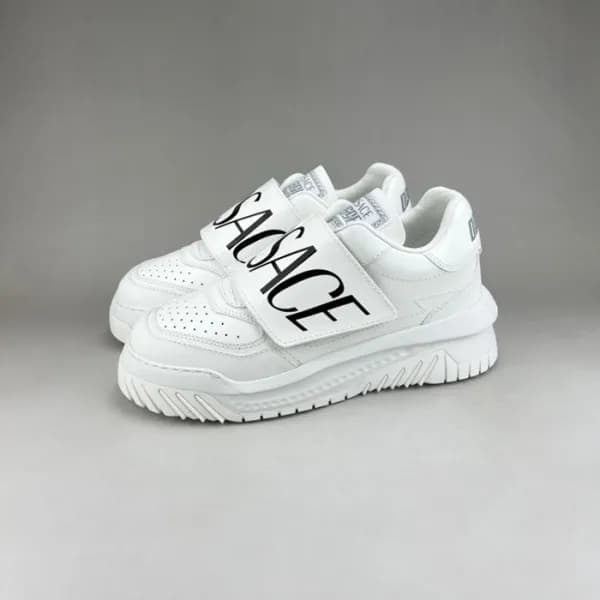 베르사체 남성 화이트 스니커즈 - Versace Mens White Sneakers - v… - 1