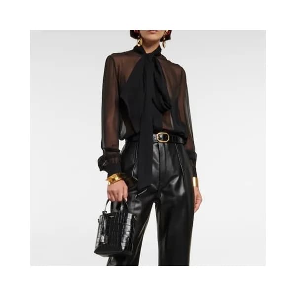 입생로랑 여성 엠보싱 크로커다일 토이 쇼퍼 - Saint Laurent Womens Toy… - 1