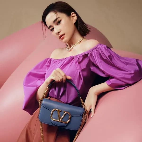 발렌티노 여성 블루 숄더백 - Valentino Womens Blue Shoulder Ba… - 1