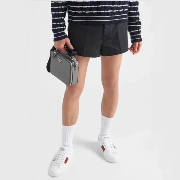 프라다 남성 레드 스니커즈 - Prada Mens Red Sneakers - pr518x - 1