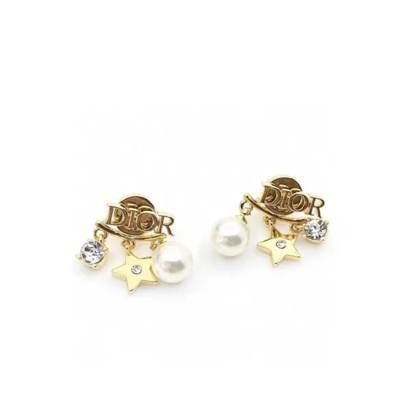 디올 여성 골드 이어링 - Dior Womens Gold Earring - acc62x - 1