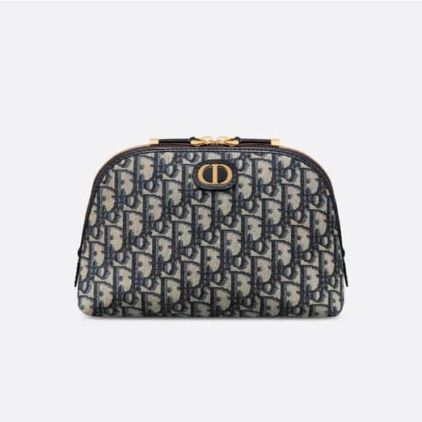 디올 여성 오블리크 파우치 - Dior Womens Navy Pouch - di555x - 1