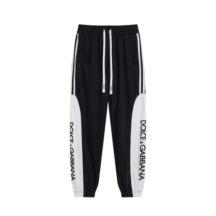 돌체앤가바나 남성 캐쥬얼 블랙 팬츠 - Dolce&Gabbana Mens Black Pan… - 1