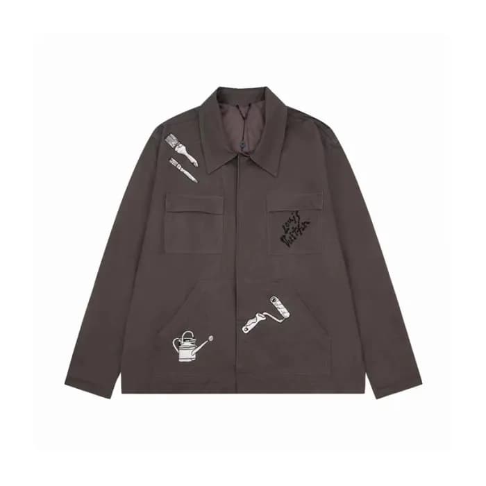 루이비통 남성 카키 자켓 - Louis vuitton Mens Khaki Jackets -… - 1