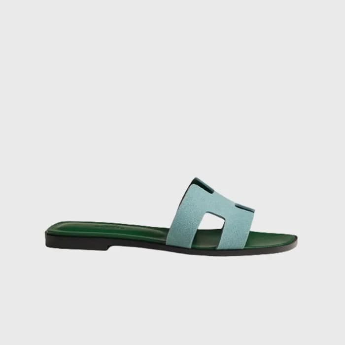 에르메스 여성 오란 샌들 【매장-150만원대】 - Hermes Womens Green Sl… - 1