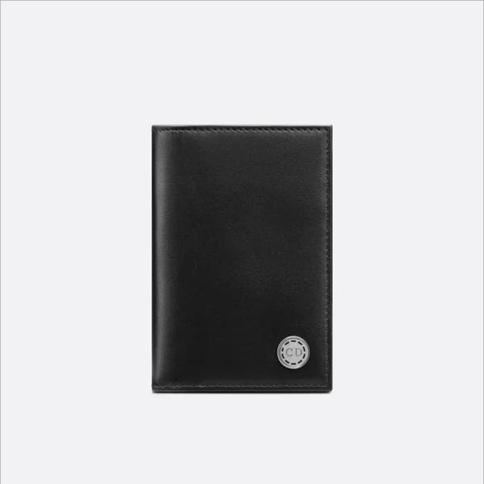 디올 남성 블랙 반지갑 - Dior Mens Black Half Wallets - di81… - 1