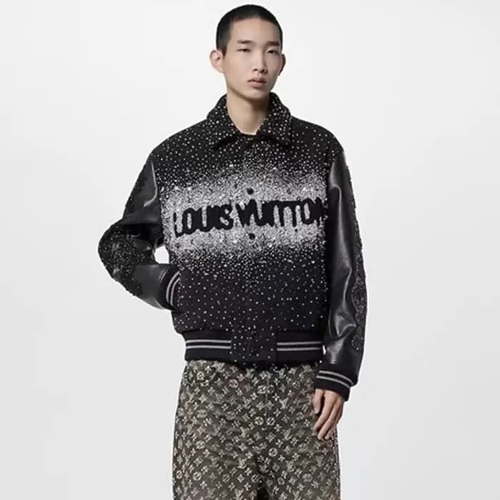 루이비통 남성 가죽 자켓 - Louis vuitton Mens Black Jackets -… - 1